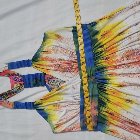 Justified by S-twelve summer beach dress or coverup sz Med - Picture 6 of 10